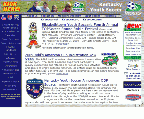 kysoccer.org: KYSOCCER: Online Home of Kentucky Youth Soccer Association, Inc.
