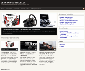 lenkradcontroller.org: Lenkrad Controller
Testberichte zu Lenkrad Controllern, wie dem Fanatec Porsche 911 GT3 RS V2 Wheel und weiteren...