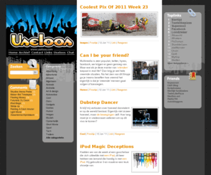 useloos.com: Useloos.com - Dagelijks plaatjes, video, fun, games, art en design.
Useloos.com