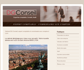 dgconseil.com: Cabinet DGConseil - Expertise comptable, Conseil, Audit
Cabinet DG Conseil, expert comptable et commissaire aux comptes à Lyon