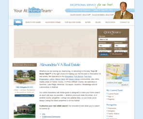 yourathometeam.com: Alexandria VA Real Estate: Alexandria & Fort Belvoir Homes for Sale
Search for Alexandria VA homes for sale using our interactive mapping. Search all listings in the MLS, find homes and condos for sale in and around Alexandria VA at Your At Home Team