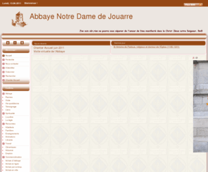 abbayejouarre.org: Abbaye Notre Dame de Jouarre
Site des moniales de l'abbaye bénédictines de Jouarre (France): description, production,