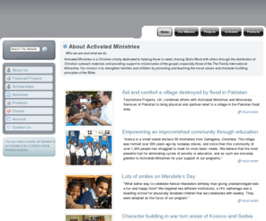 actmin.net: Activated Ministries Homepage - Activated Ministries Online
Activated Ministries is a Christian charity dedicated to helping those in need, sharing God's Word with others through the distribution of Christian outreach materials and providing support to missionaries of the gospel.