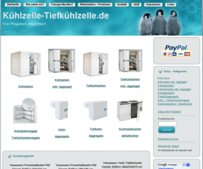 kuehlzelle-tiefkuehlzelle.de: Willkommen auf der Startseite
Kuehlzelle-Tiefkuehlzelle.de - Der Onlineshop für Ihre Lagerkühlung! Großes Sortiment an Viessmann Kühlzellen.