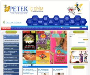 petek-tekstil.com: Petek Ä°Ã§ Giyim - Petek Tekstil - Petek Marketing
Petek Marketing Network Pazarlama Ä°nternet Sitesi