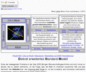 struktron.de: Struktron oder structron anstelle von Atom
Falls es echte unteilbare Atome gibt, benötigen diese einen neuen Namen: Struktronen (structrons)