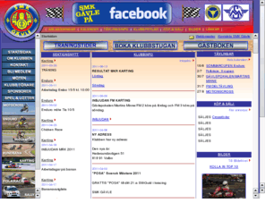 smkgavle.nu: S M K Gvle
SMK Gvle, klubben fr dig som gillar motorsport.