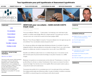 tauxhypothecaire.com: Taux hypothécaire pour prêt hypothécaire et financement hypothécaire
Comptable Agréé, courtier hypothécaire, prêt hypothécaire, tout savoir sur les taux hypothécaires, les hypothèques, financement hypothécaire, consolidation de dettes et autres.