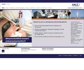 worldfed-laserdentistry.com: AALZ - Home
AALZ, Aachen, Hompepage