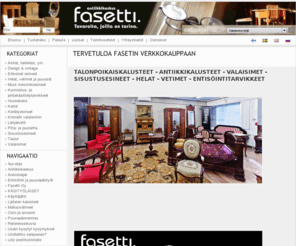 fasetti.net: Tervetuloa - Fasetti verkkokauppa
