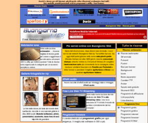 buongiornoweb.org: Risorse Gratis, Prestiti Personali,Streaming, Trova Tutto Gratis
Portale di risorse gratuite e intrattenimento. Video divertenti e sala giochi gratis, foto gossip, news, software freeware, prestiti personali, film in streaming.