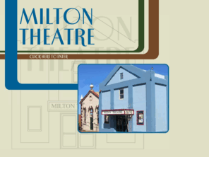 miltontheatre.com.au: Milton Theatre Website
Situated 260 kms south of Sydney in the Milton-Ulladulla area, the Milton Theatre is an intimate 200 seat historic theatre which has been fully refurbished with latest sound and lighting equipment, it has great ambience and excellent acoustics, suitable for live performances, plays, opera and dance.