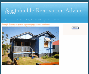 renovate-sustainably.com: Sustainable Renovation Advice - Home
Sustainable Renovation Advice - Home