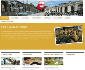 eyupsultangonulluleri.com: EYÜP SULTAN GÖNÜLLÜLERİ - MİHRİŞAH VALİDE SULTAN SIBYAN MEKTEBİ
Eyup Sultan G�n�ll�leri - Mihri�ah Valide Sultan S�byan Mektebi