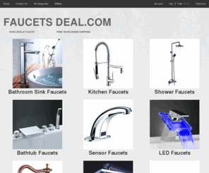 faucetsdeal.com: Faucetsdeal faucet shop
Large collection of faucets,sinks,bathroom and kitchen faucets and bathroom showers online from leading wholesaler