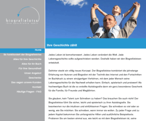 herzensbuecher.com: Biografielotse - Ihre Geschichte zählt
Biografielotse - Ihre Geschichte zählt