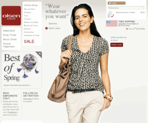 olsen-fashions.com: Shop Womens Clothing | Olsen Europe USA
Buy the latest womens clothing trends at Olsen Europe with fast delivery. Shop online at olsenfashion.com.