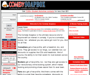 comedysoapbox.com: The Comedy Soap Box - For Comedians. By Comedians.
