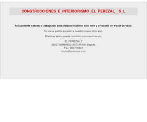 construccionesperezal.com: CONSTRUCCIONES_E_INTERIORISMO_EL_PEREZAL__S_L
