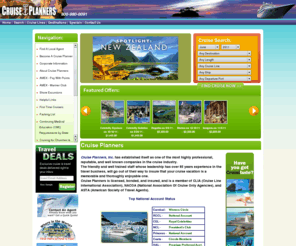 cruiseplannersofnc.com: Cruise Planners - Cruise Planners Home Office
Cruise Planners Home Office - Whether you are a first time cruiser or have sailed the seven seas, Cruise Planners strives to exceed your expectations! Cruise Planners specializes in helping you decide what cruise best fits your personal needs. Ready to Go? Start planning your dream vacation today!
