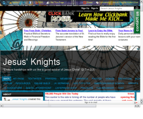 wesleynet.org: Jesus' Knights
A worldwide network of all people who believe in Jesus and want to share the Gospel.