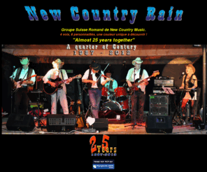 newcountryrain.ch: www.newcountryrain.ch
Groupe Suisse Romand de new country music. 4 voix, 6 personnalités, une couleur unique et particulière à découvrir.