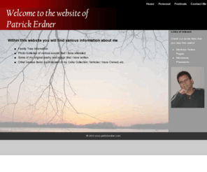 patrickerdner.com: Website of Patrick Erdner
