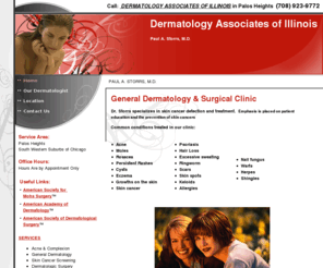 psdermatology.org: Dermatology Associates of Illinois | Palos Heights, IL - Mobile Edition
Stay healthy with general dermatology and skin cancer treatments from our dermatologist in Palos Heights, Illinois.