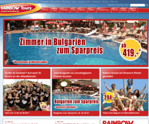 rainbow-reisen.info: Jugendreisen, Busreisen, Städtereisen, Sommerreisen mit RAINBOW Tours!
Mit RAINBOW Tours in den Sommer 2011! Sommerreisen, Jugendreisen, Partyurlaub & Städereisen als Bus- & Flugreisen. Urlaub Lloret de Mar schon ab 99€