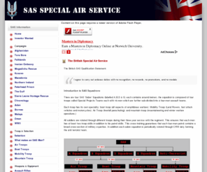 sasspecialairservice.com: SAS | Special air service | 22 SAS
SAS, Special air service: history, weapons, equipment, tactics. Info about the SAS in Iraq and The Gulf wars. Special Forces, SBS, Delta Force and US Navy Seals, Green Berets plus Special boat service