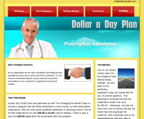 dollaradayplan.com: $1 Dollar a Day Plan-Home
A prescription Assistance program designed to help individuals reduce their medication expense