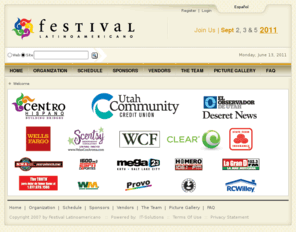 festivalprovo.com: Festival Latinoamericano- Welcome
Welcome to the Festival Latinoamericano