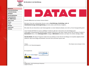 frohnau-portal.net: DATAC Buchführungsservice Angelika Richter
Die neue Form der Buchführung! Ihr professioneller Denstleister für die Buchführung, die Lohnabrechnung, die Gehaltsabrechnung.