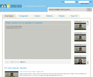 ingilizcekonusuyoruz.com: Online İngilizce dersleri | İngilizce Konuşuyoruz.com
Türkiye’nin ilk ve tek online multimedia İngilizce eğitim sitesi www.ingilizcekonusuyoruz.com a hoş geldiniz.