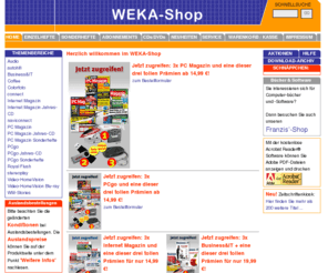 wekashop.info: WEKA-Shop, Onlineshop der WEKA MEDIA PUBLISHING GmbH
WEKA Shop , Onlineshop für Fach- und Computerzeitschriften