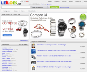 wwwleiloes.net: Leiloes.net - Faça as suas Compras em Leiloes.net
Leiloes.net - Faça as suas Compras em Leiloes.net. O maior e mais visitado site de leilões para comprar e vender em Portugal.