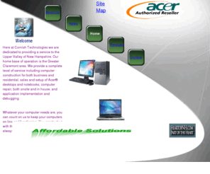 cornishtech.com: Cornish Technologies
Cornish Technologies providing the Upper Valley of NH with affordable computer solutions.