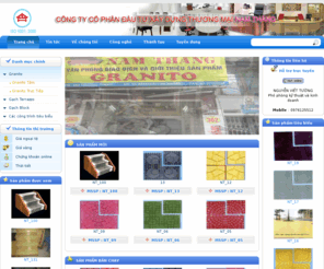 granitonamthang.com: Granitô Nam Thắng - Công ty cổ phần đầu tư xây dựng thương mại Nam Thắng
Bán buôn, bán lẻ cung cấp toàn miền Bắc các mặt hàng đá GRANITÔ và GRANITE