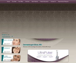 dermatology-associates.com: Home - Dermatologist Biloxi, MS - Dermatology Associates of South MS, PLLC
Dr. J. Hunter Phillips, III is a dermatologist located in Biloxi, MS.
