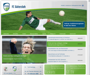 fcg2000.de: Startseite - FC Gütersloh
Die offizielle Website bietet News, Ergebnisse, Fotos, Videos und vieles mehr rund um den FC Gütersloh.