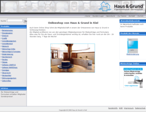 haus-und-grund-shop.de: Haus & Grund | Onlineshop von Haus & Grund in Kiel
Mietverträge, Fachliteratur und vieles mehr, was für Sie als Haus- und Grundeigentümer wichtig ist, erhalten Sie hier .