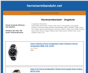 herrenarmbanduhr.net: Herrenarmbanduhr - herrenarmbanduhr.net
