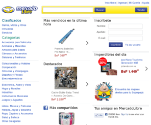 mercadolibre.com.ve: MercadoLibre Venezuela - Donde comprar y vender de todo.
El mayor Mercado Virtual de América latina, donde puedes comprar y vender de todo.