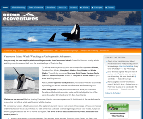 oceanecoventures.com: Vancouver Island Whale Watching | An Unforgettable Experience | Cowichan Bay | British Columbia Canada
Whale Watching Vancouver Island BC. Experience Killer Whales, Humpback Whales, Grey Whales, Orca Whales from our safe Zodiac Hurricane.