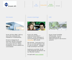 arcanic.org: Arcanic A/S   IT-løsninger til universiteter
