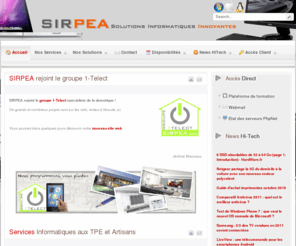 sirpea.net: SIRPEA
SIRPEA - Solutions Informatiques Innovantes