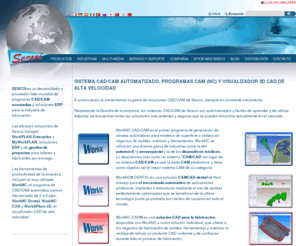 cam-cad.es: SISTEMA CAD/CAM AUTOMATIZADO, PROGRAMAS CAM (NC) Y VISUALIZADOR 3D CAD DE ALTA VELOCIDAD
Programa de CAD/CAM de 2 a 5 ejes, Visualizador gratuito CAD 3D de Sescoi, con WorkNC