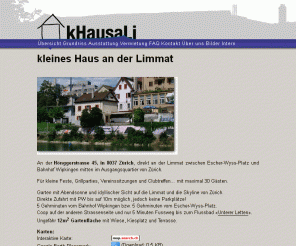 khausali.ch: KHausaLi - Übersicht
