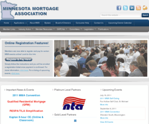 mnamb.org: MMA — Promoting unity and strength for Mortgage Industry Professionals
Promoting unity and strength for Mortgage Industry Professionals