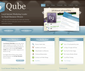 6qube.com: Local Internet Marketing by 6Qube | Small Business Local Advertising
6Qube Local Internet Marketing Packages are designed for any small business looking for affordable local internet advertising services.